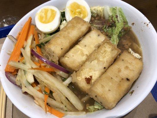 Miso pho with tofu. No thank you.