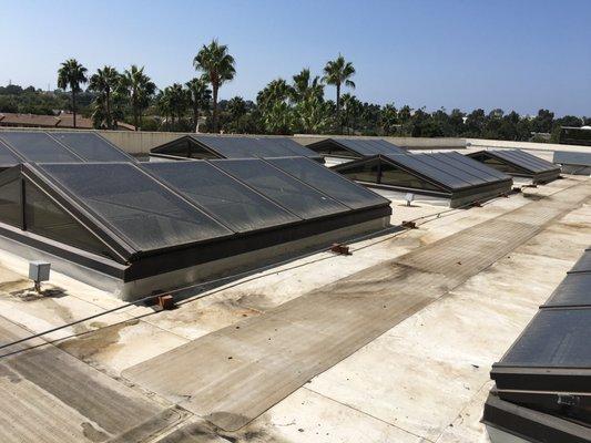 Vinyl Roof & Skylights Cleaning