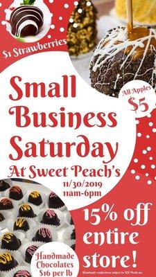 Small business Saturday