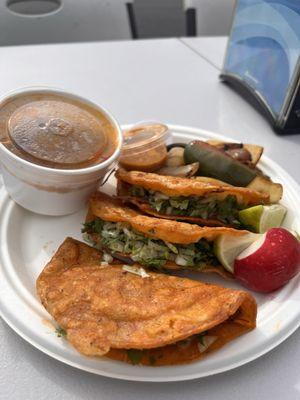 Sonora Birria tacos