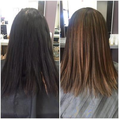 Before and after by Stylist, Nikki