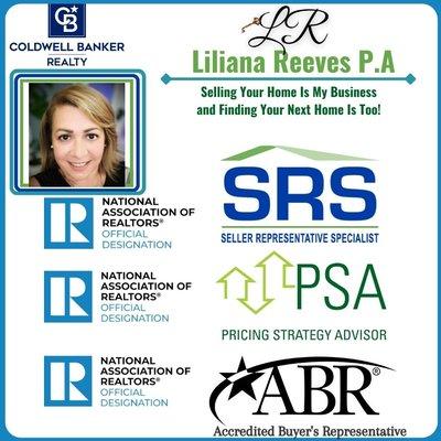 Liliana Reeves PA , Seller Representative Specialist and Pricing Strategy Advisor