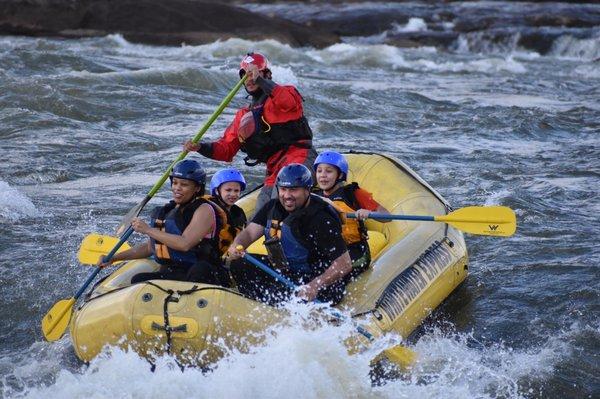 White water rafting