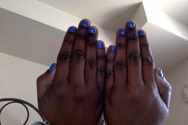 My gel manicure from 1/24/18. The name of the color is Rich Girls & Po-Boys by OPI.