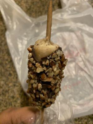 Contaminated frozen banana