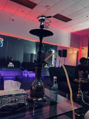 Hookah with house shisha