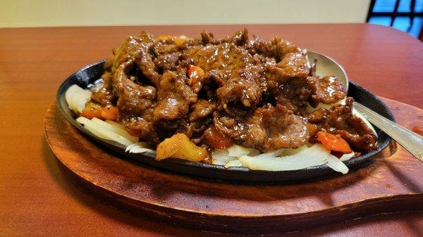 Beef Sizzling platter