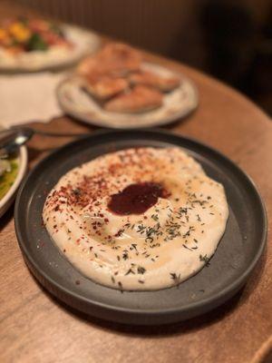 Whipped Feta with warm bread