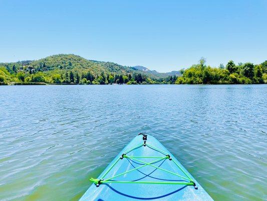 Kayaking at Spring Lake