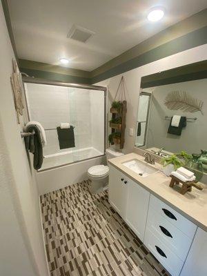 Bathroom remodel