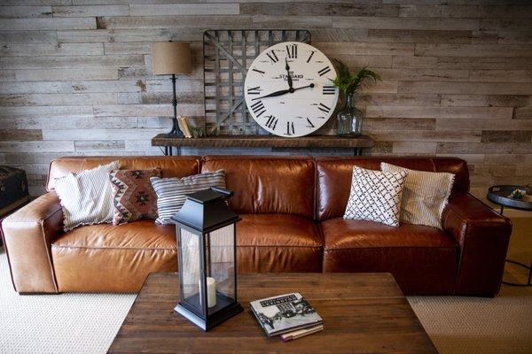 This is our reclaimed whitewashed wallboard paneling.