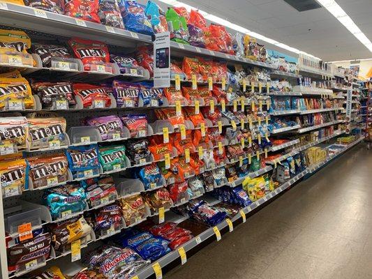 Missy important-an aisle of candy! lol