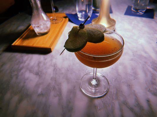 Garden of Eden, new on the fall cocktail menu:)