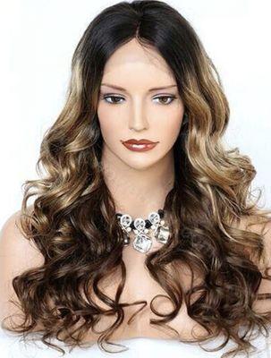 Ombre lace front unit