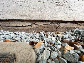 Original foundation cracks