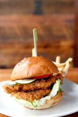 Southern Fried Chicken Burger'wich