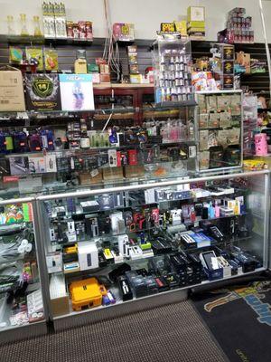 E-Cigs for concentrate, dry and eliquids we have the latest Smok & Vapresso vape products. PAX And JUUL sold here!