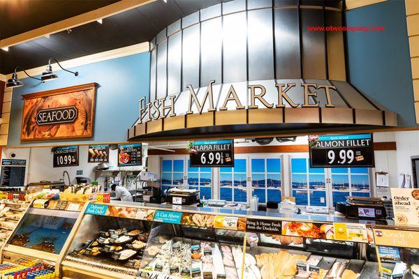 Design and Decor of this beautiful ShopRite is by Off The Wall of Telford, PA