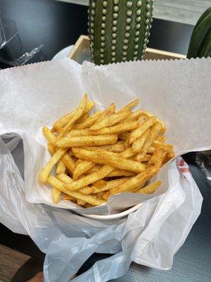 Barbecue fries!