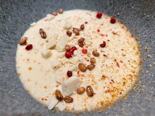 Sicilian olive oil panna cotta