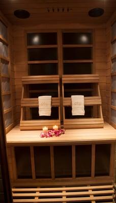 Infra Red Sauna (inside)