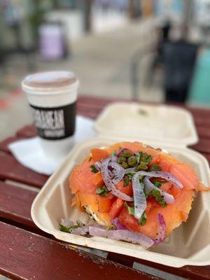 Lox Bagel Breakfast