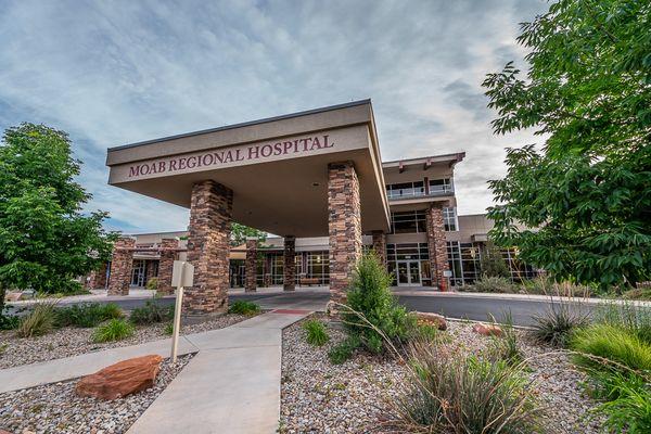 Moab Regional Hospital Main Entrance