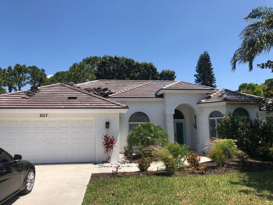 Florida state roofing replacement in nokomis Florida