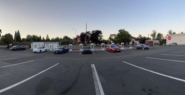 8:23.22 7:45pm for 45minutes in the Target parking lot eating in n out from grants pass with Daddy & Liz