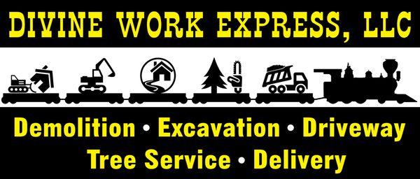 Logo: Demolition, Excavation, Driveway, Tree Service & Delivery