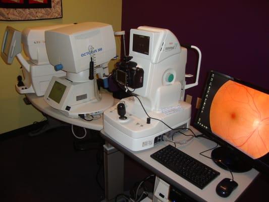 Our technology helps us provide a more accurate and detailed eye examination.