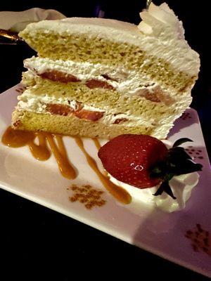 Strawberry tres leches