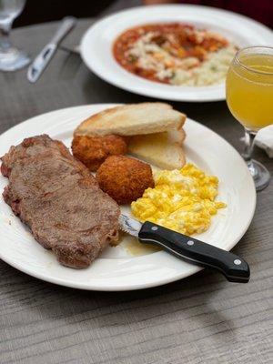 Steak and Eggs!