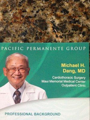 Dr. Michael Dang Heart and pacemaker surgery