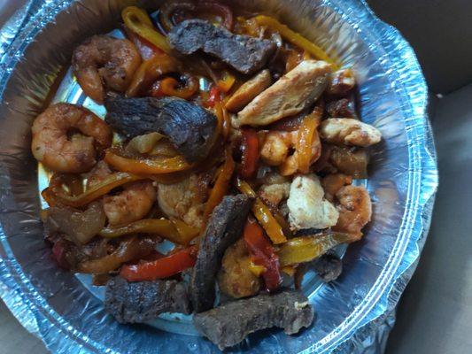 Fajita platter