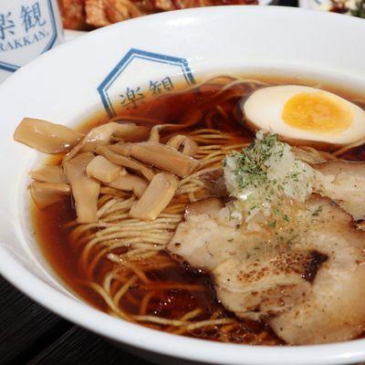 AMBER is made with a traditional Japanese soy sauce. Our most popular ramen from Japan with a savory and light flavor.