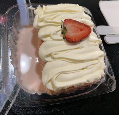 Strawberry tres leches