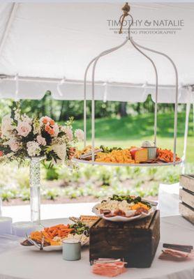 Veggies and Cheese Presentation