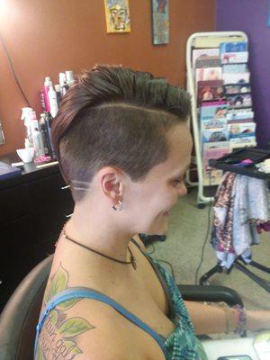 Haircut by Carey Rice