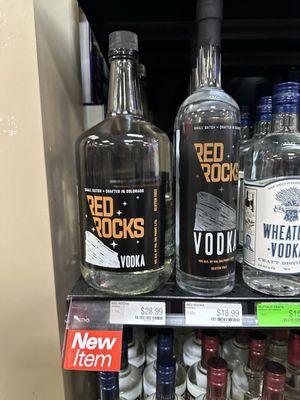 Yes!!  They just got in Red Rocks Vodka. So smooth