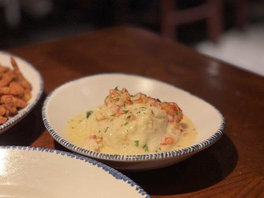 Lobster-Topped Potatoes