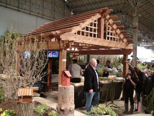 14X14 Pergola Pavilion starts at $12,575.00