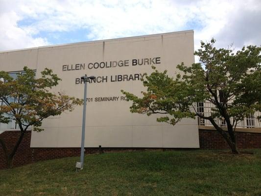 Ellen Coolidge Burke Branch Library - Alexandria Library