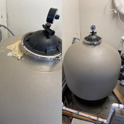 Commercial Sand Filter replacement