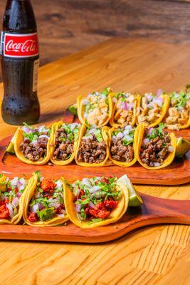 Street tacos Beef Pork or Chicken