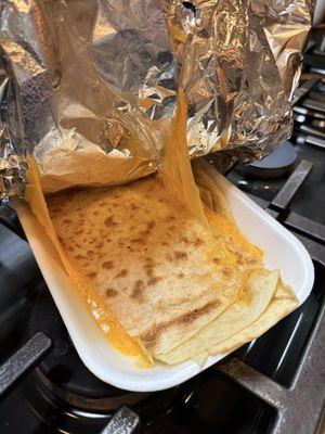 Quesadilla, cheese