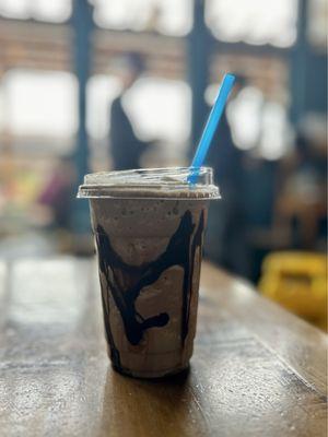 Blended Milky Way (milk, chocolate, caramel, espresso)