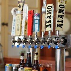 Texas Taps serve local brew.