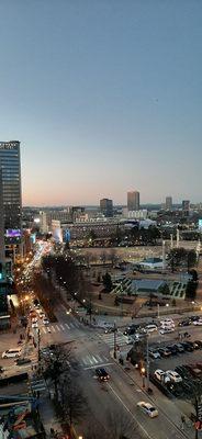 Rooftop view