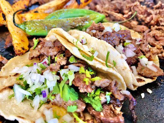 Tacos de asada